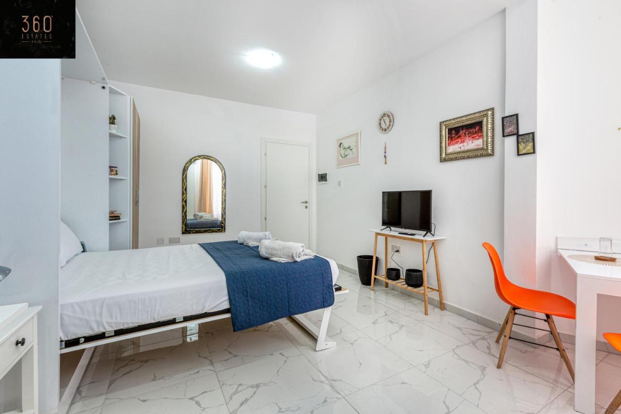 The Sliema Studio Stay By 360 Estates Bagian luar foto