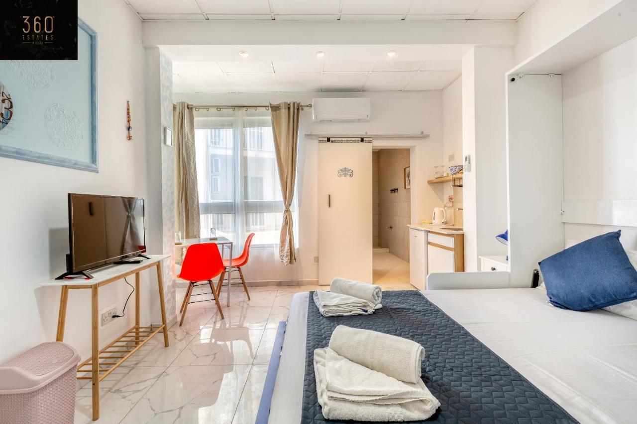 The Sliema Studio Stay By 360 Estates Bagian luar foto