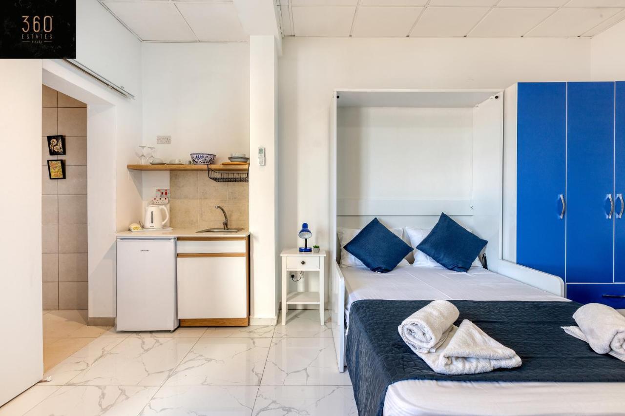 The Sliema Studio Stay By 360 Estates Bagian luar foto