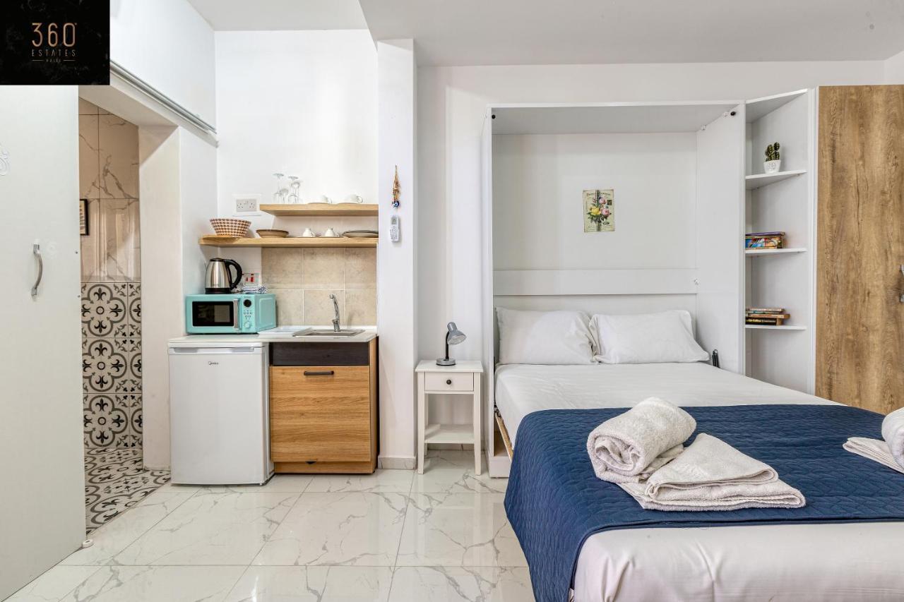 The Sliema Studio Stay By 360 Estates Bagian luar foto