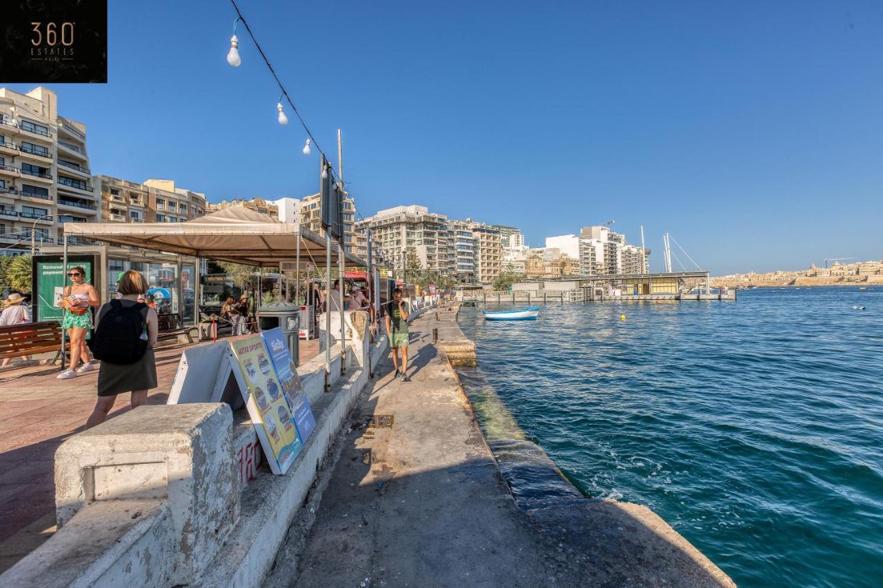 The Sliema Studio Stay By 360 Estates Bagian luar foto