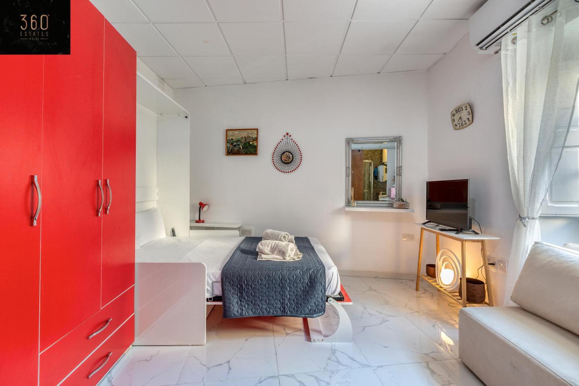 The Sliema Studio Stay By 360 Estates Bagian luar foto